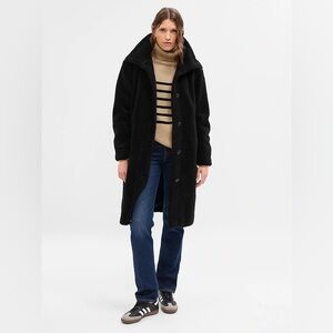 GAP Long Teddy Sherpa Coat